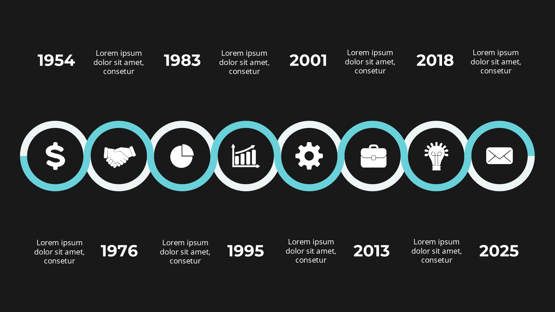 Timeline V2 Dark slide 2
